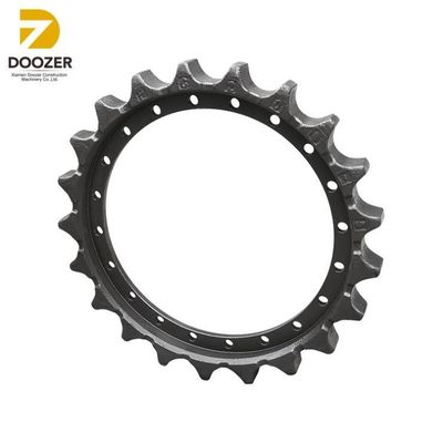 40SiMnTi / 50Mn / 40Mn /45MN Kubota Kh60 Excavator Sprocket with Customized Technique