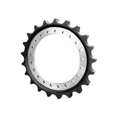Customized Yellow or Black PC0505 Excavator Sprocket with HRC52-58 Surface Hardness