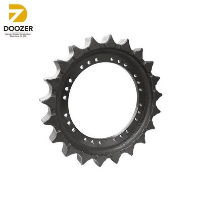 Customized Yellow or Black PC0505 Excavator Sprocket with HRC52-58 Surface Hardness