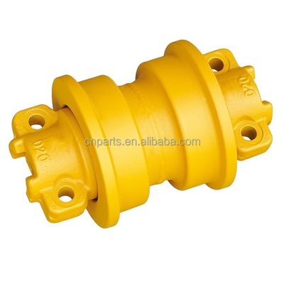 Hardness HRC53-58 Bulldozer D6R Track Roller Single/Double Flange 50Mn/40Mn2 Material