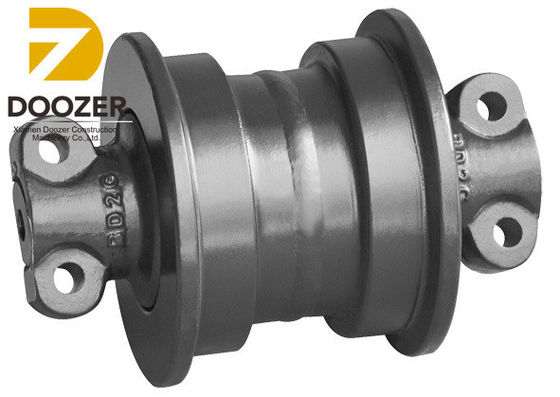 Hardness HRC53-58 Bulldozer D6R Track Roller Single/Double Flange 50Mn/40Mn2 Material