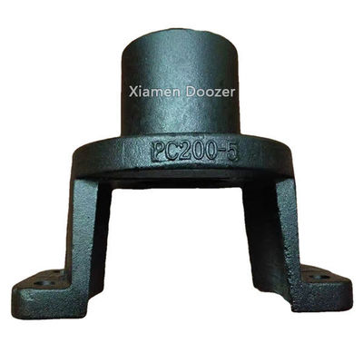 PC200-5 Excavator Parts Recoil Yoke Track Group Frontal Idler Guide Wheel U-Tape Frame