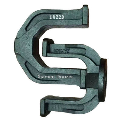 PC200-5 Excavator Parts Recoil Yoke Track Group Frontal Idler Guide Wheel U-Tape Frame