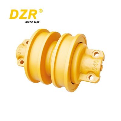 D4d 40Mn2 Double Flange Track Roller 118-1609 for Excavator Parts in Black or Yellow
