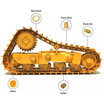 Top- 40CR Track Shoes Ass'y for Dozer D7G D7E 1222277 CR3148 Bulldozer Undercarriage