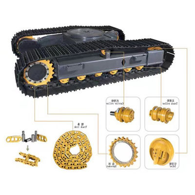 Forging Casting Track Shoes Assy for Mini Track Tractor Crawler Equipment