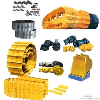 Smooth Finishing Excavator Track Links Chains and Plate Assembly for SK100 Track Group
