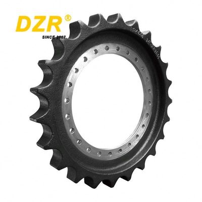 40SiMnTi / 50Mn / 40Mn /45MN Double Drive Sprocket for Daewoo Ec140 Excavator 14214926