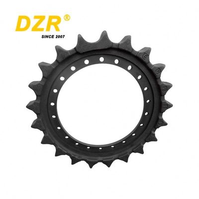 40SiMnTi / 50Mn / 40Mn /45MN Double Drive Sprocket for Daewoo Ec140 Excavator 14214926