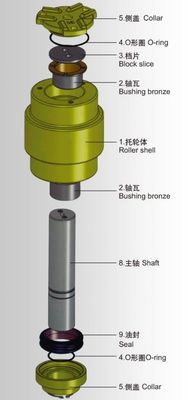 Js160 331/42441 Js200 Top Roller Smooth Finish Carrier Made by 50Mn/40Mn2 Material