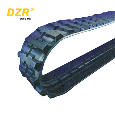 300X52.5X76 Mini Excavator Rubber Tracks Heat-treated for Machinery Repair Shops and Kobelco