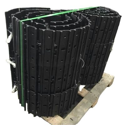 PC75 Track Group for Steel Excavator Track Shoes Assy Hrc54-58 Hardness Black or Yellow