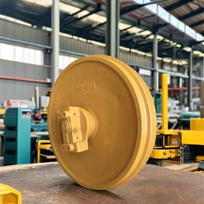 JD4D Undercarriage Heavy Equipment 40SiMnTi/40Mn2 Excavator Idler with Front