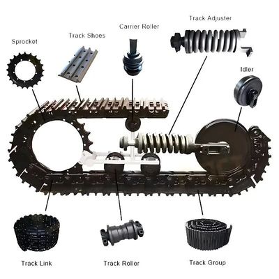 Excavator Undercarriage Part Track Chains with Shoe Assy