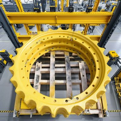 TD25 Bulldozer Segment 1211907H1 Dozer TD25 Drive Sprocket Rim for Machinery Repair Shops