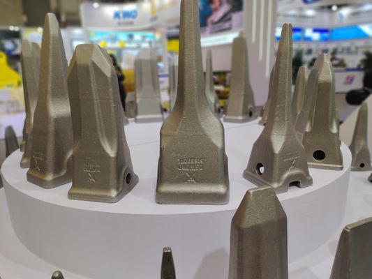 Hyundai Excavator Bucket Teeth for Caterpillar Machines 6.5KG or 8.1KG ISO9001 Certified