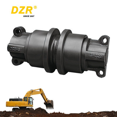 SH200 HRC53-57 Excavator Track Roller ForHeavy Construction Equipment Part No CR6088/CR6089