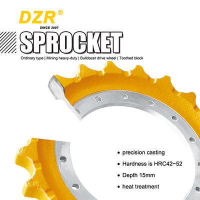 Segment Group Dozers For Dresser TD40 Excavator Sprocket Segment Undercarriage Spare Parts591-07-3501