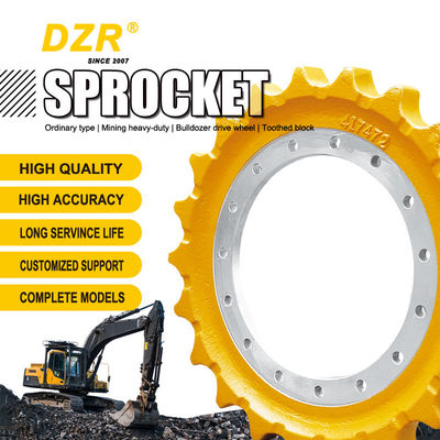 D10N 102-6686 Segment Dozers Sprocket Segment Excavator Sprocket Segment For Undercarriage Parts