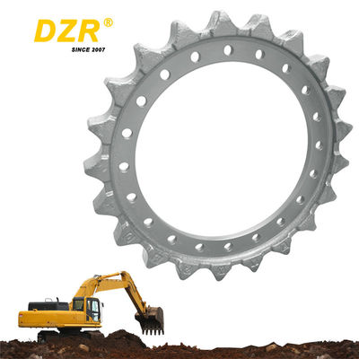 ZAX240/330 CuPb10Sn10 Excavator Sprocket For Construction Machinery 50Mn