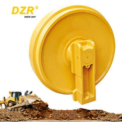 SK07N2 HRC53-57 Bulldozer Front Idler For Construction Parts Primary Induction Hardening