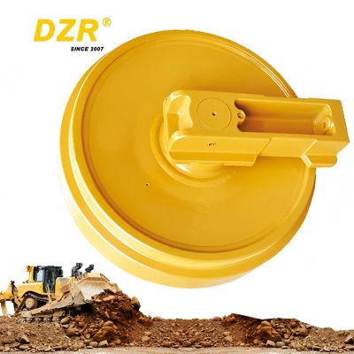 SK07N2 HRC53-57 Bulldozer Front Idler For Construction Parts Primary Induction Hardening