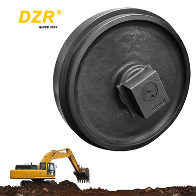 YC85 HRC53-57 2000Hours Excavator Front Idler For Components Of  Undercarriage