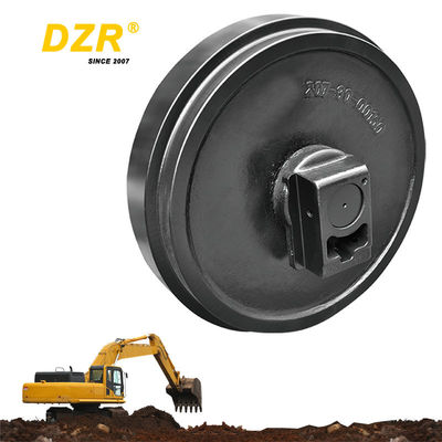 JM02 HRC53-57 Cast Excavator Front Idler For Original Manufacturer