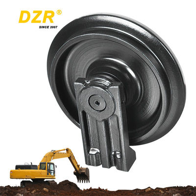 U15 HRC53-57 40Mn Excavator Front Idler For Underside Assembly Parts