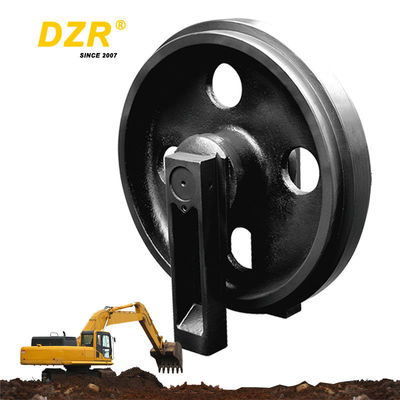 U15 HRC53-57 40Mn Excavator Front Idler For Underside Assembly Parts