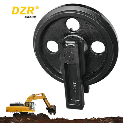 SK042/200/230/350 HRC53-57 40Mn Excavator Front Idler For Undercarriage Elements