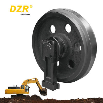 R60/R200 HRC53-57 2000Hours Excavator Front Idler For Underside Assembly Parts