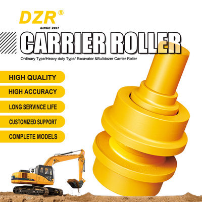 DH80  HRC53-57 Carrier Roller Mini Excavator Bulldozer Top Carrier Roller For Undercarriage Parts