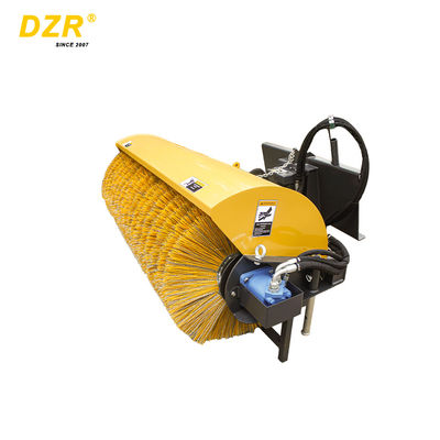 0201 Angle Sweeper Road Clearance Excavator Sweeper Skid Steer Broom For Bulldozer