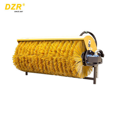 0201 Angle Sweeper Road Clearance Excavator Sweeper Skid Steer Broom For Bulldozer