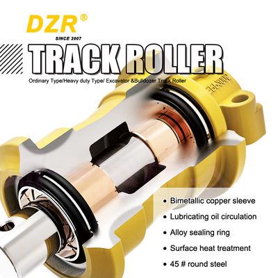 TD40 Track Roller Bulldozer Bottom Track Rollers CR6088/CR6089 For Undercarriage Parts 395-14-0210 395-14-0213