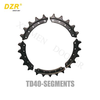 Segment Group Dozers For Dresser TD40 Excavator Sprocket Segment Undercarriage Spare Parts591-07-3501