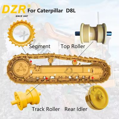 Whole Undercarriage Set For  D8L All Series Top Track Roller Idler Sprocket Segment  For Undercarriage Spare Parts