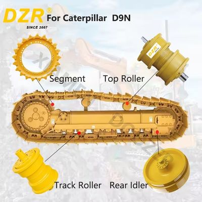 Whole Undercarriage Set For  D9N All Series Top Track Roller Idler Sprocket Segment  For Undercarriage Spare Parts