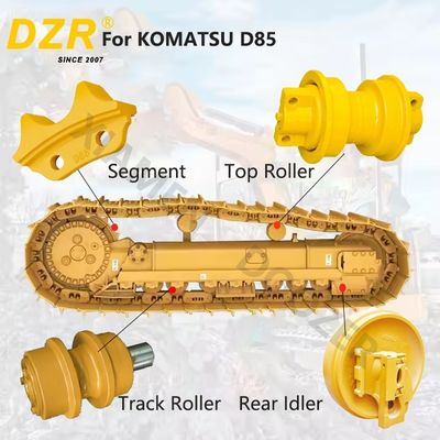 Whole Undercarriage Set For KOMATSU D85  All Series Top Track Roller Idler Sprocket Segment  For Undercarriage Spare Parts