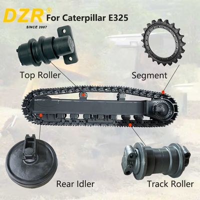 Whole Undercarriage Set For CAT E325 All Series Top Track Roller Idler Sprocket Segment For Undercarriage Spare Parts