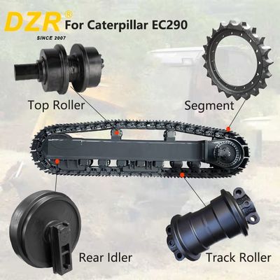 Whole Undercarriage Set For CAT EC290 All Series Top Track Roller Idler Sprocket Segment For Undercarriage Spare Parts