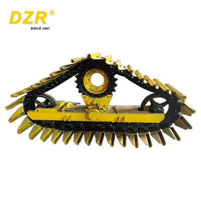 Tractor New Triangle Crawler Assembly Triangular Track For Combine Harvester