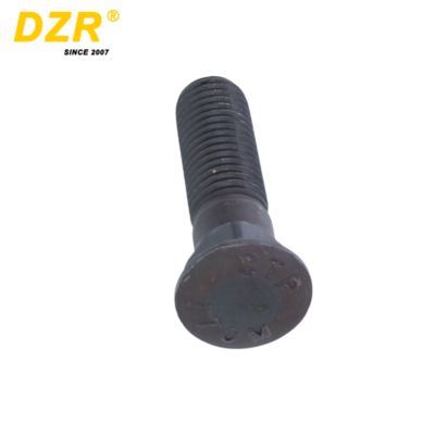 High Tensile Black Color 4f3656 Series Excavator Plow Bolt Spare Parts Suitable  Excavator