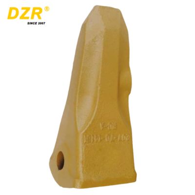 Alta resistência durável resistente ao desgaste Peças sobressalentes de escavadeira Dentes de balde 207-70-14280 Fits PC300 escavadeira